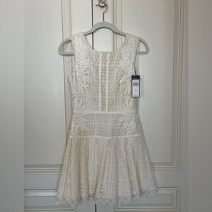 BCBG Maxazria white dress
